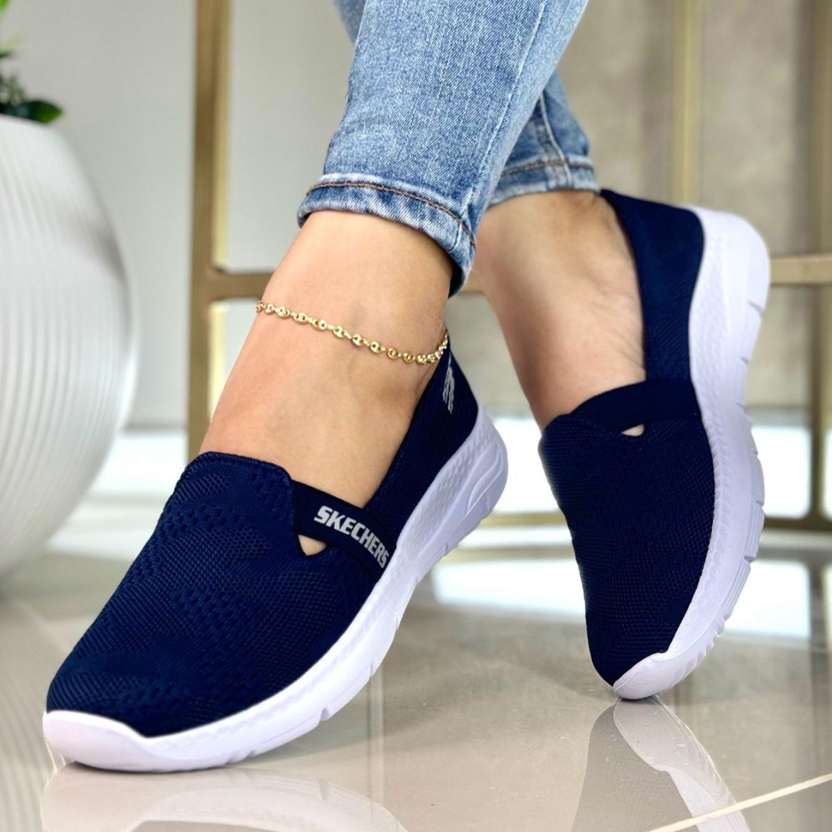 Zapatillas brochattas