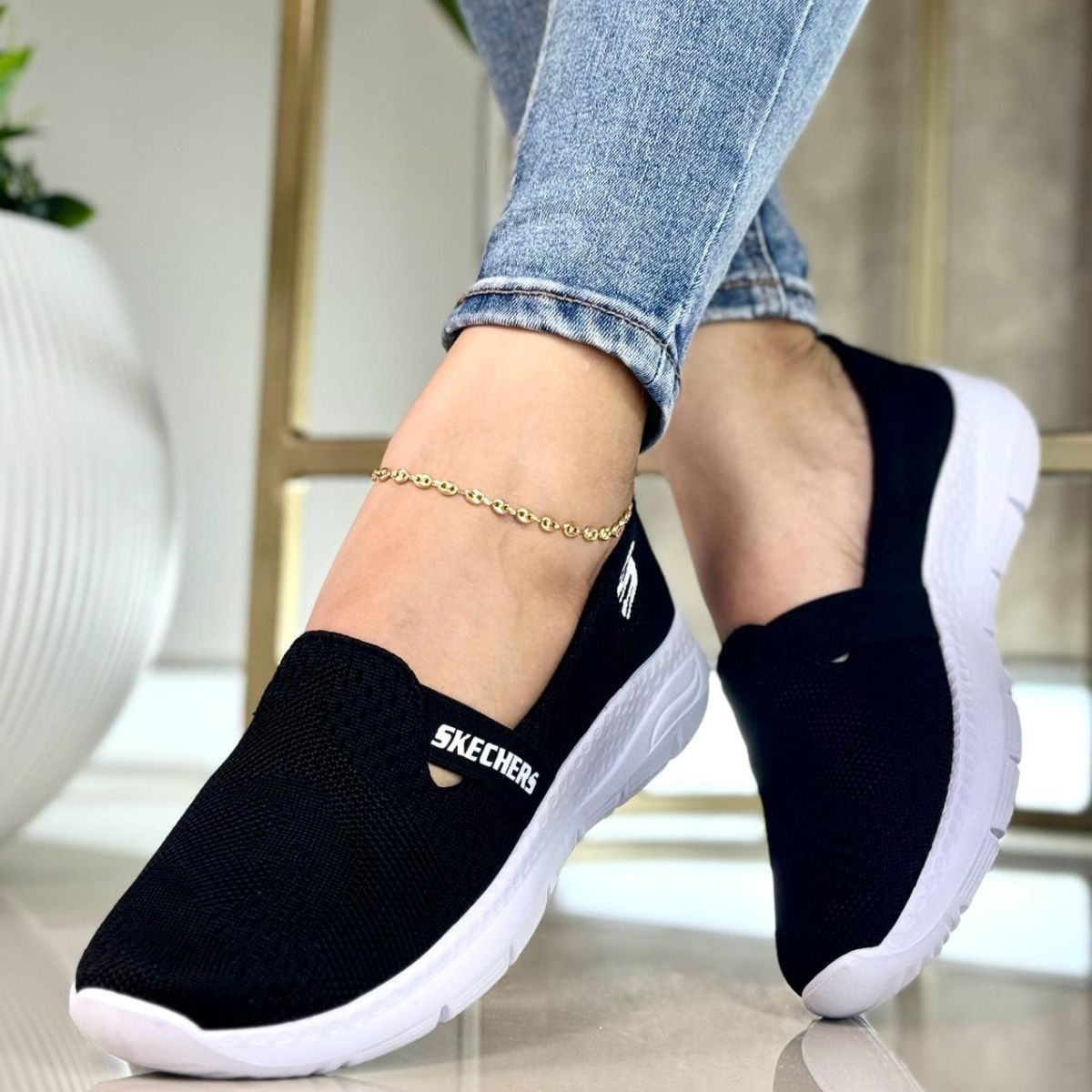 Zapatillas brochattas